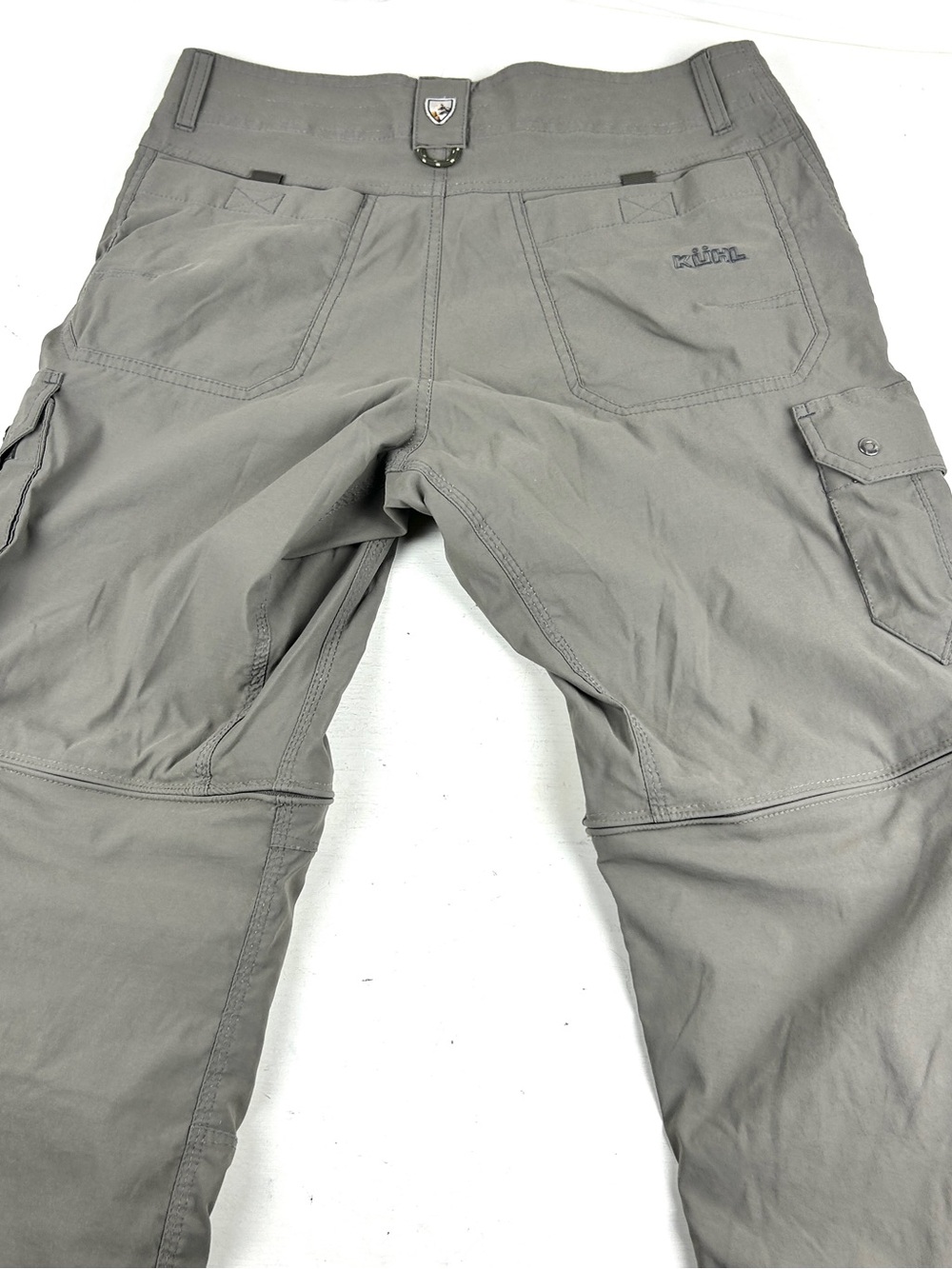 Kuhl Pants Mens 32x32 Convertible Stealth Hiking Lightweight Hike Khaki Nylon - Picture 3 of 9